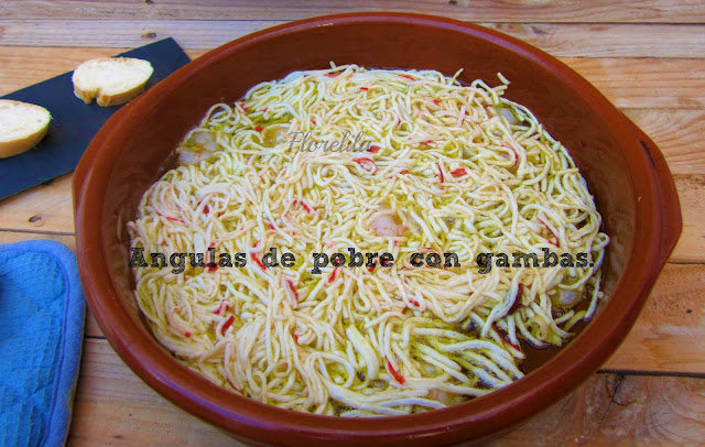 Angulas Con Gambas por Florelila