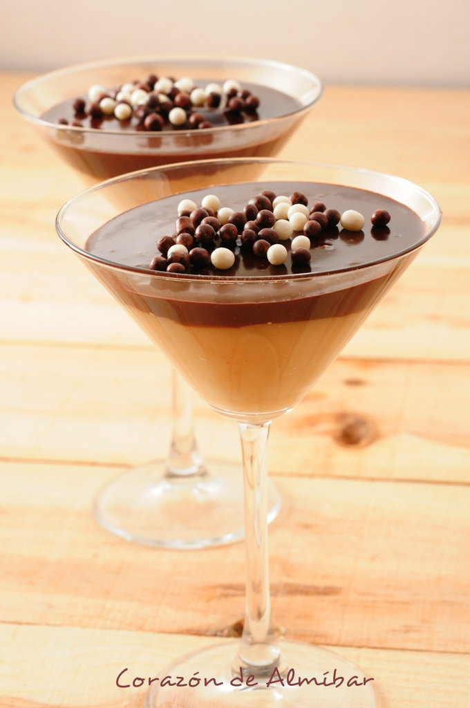 Natillas de Turrón y Chocolate por Aixadalias