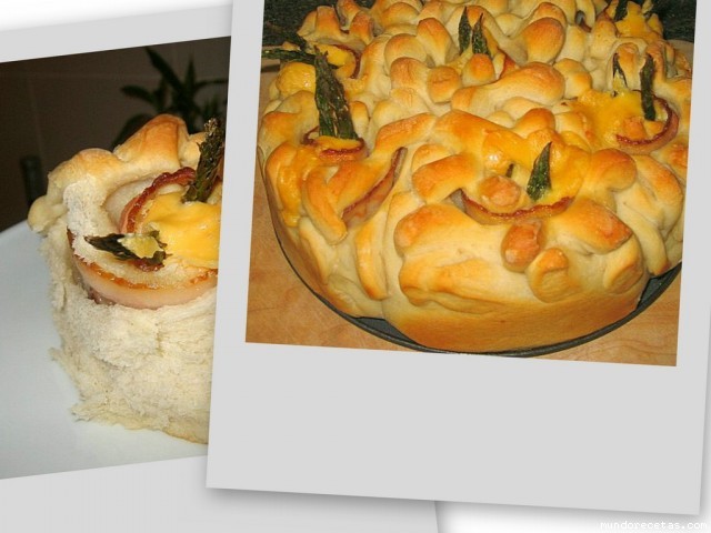 Pan Relleno en Flor por Mafalda