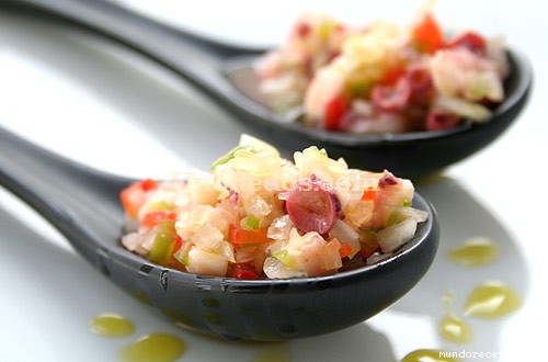 Salpicón de Pulpo por Uno de Dos