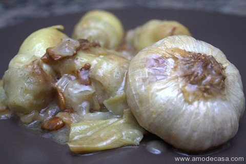 Alcachofas Estofadas por Cocinaor