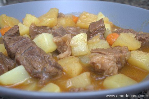 Carrillera de Ternera con Patatas Paso a Paso por Cocinaor