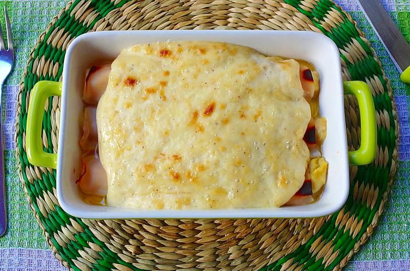 Gratinado de Espárragos por Flori