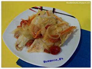 Merluza al Papillote por Burbuja_84