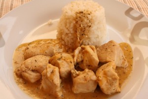 Pechuga de Pollo al Ajo y Limón con Thermomix por Raquelgon74