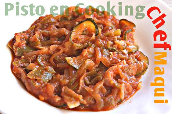 Pisto con Cooking Chef por Maquineta