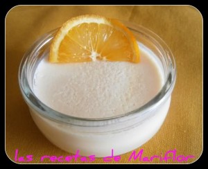 Postre de Queso a la Naranja Light