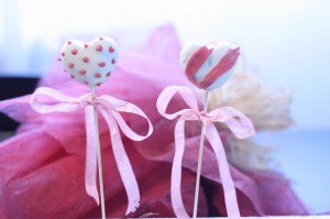 Cake Pops de Nocilla para San Valentín por Cucharita de Palo