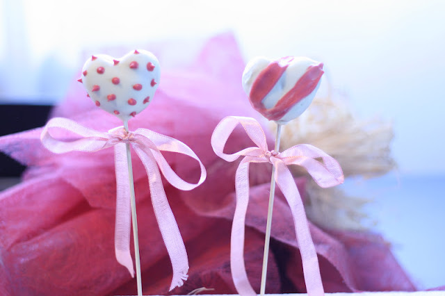 Cake Pops de Nocilla para San Valentín por Cucharita de Palo