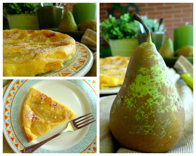 Clafoutis de Pera y Cardamomo por Pasangara