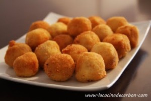 Croquetas de Pollo y Jamón por Lacocinadecarbón