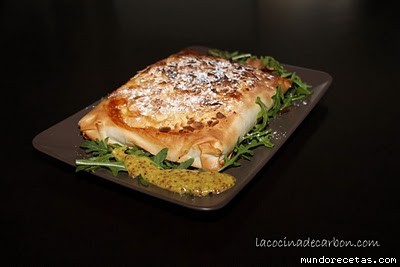 Pastela Marroquí de Pollo por Lacocinadecarbon