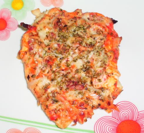 Pechuga Pizza por Xena