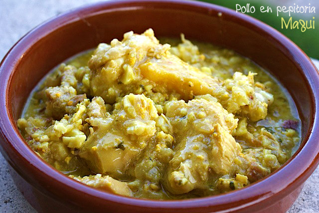 Pollo en Pepitoria por Maquineta