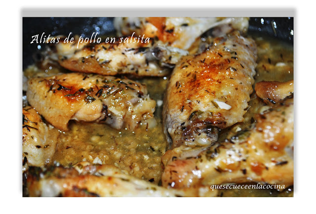 Alitas de Pollo en Salsita por Eriel