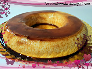 Flan de Queso con Caramelo Thermomix por Burbuja_84