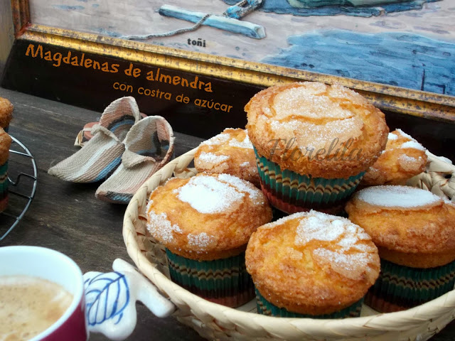 Magdalenas de Almendra por Florelila