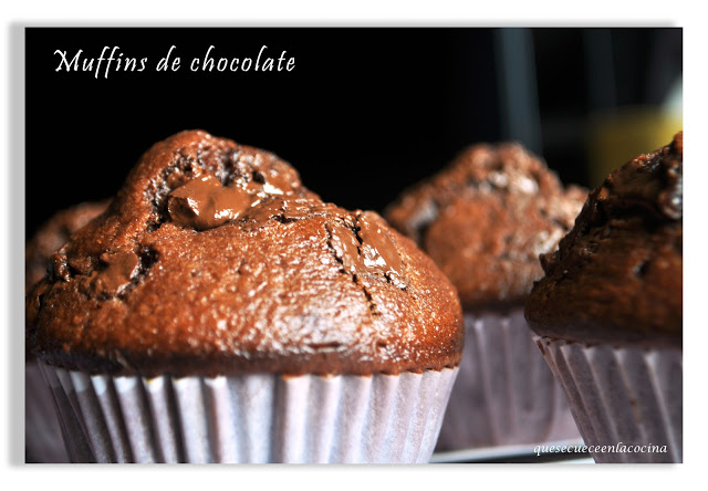Muffins de Chocolate por Eriel