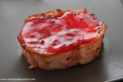 Torrija de Cava y Rosas por Lacocinadecarbón