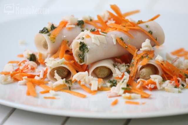 rollitos de esparragos