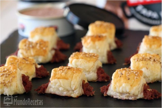 Saladitos rellenos de La Piara Tapa Negra