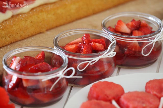 Fresas con azúcar
