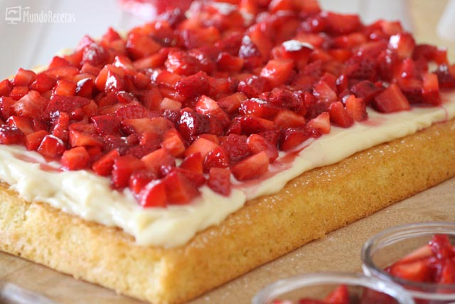 Tarta de fresas