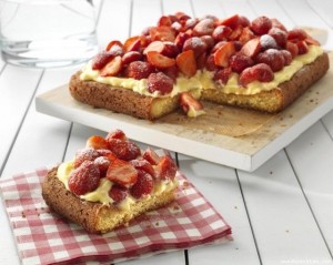 Tarta de fresas