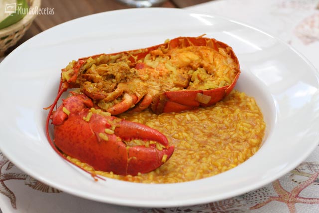Arroz caldoso de Bogavante