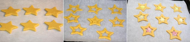 Preparacion galletas caramelo