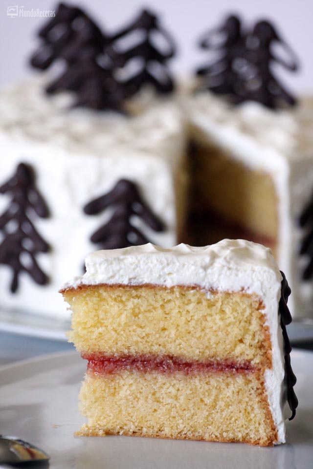 tarta paisaje nevado