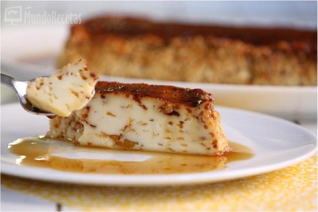 flan de melocoton 2