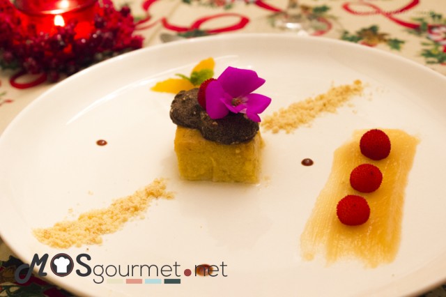 flan-madroño-membrillo-crujiente-chocolate-mosgourmet