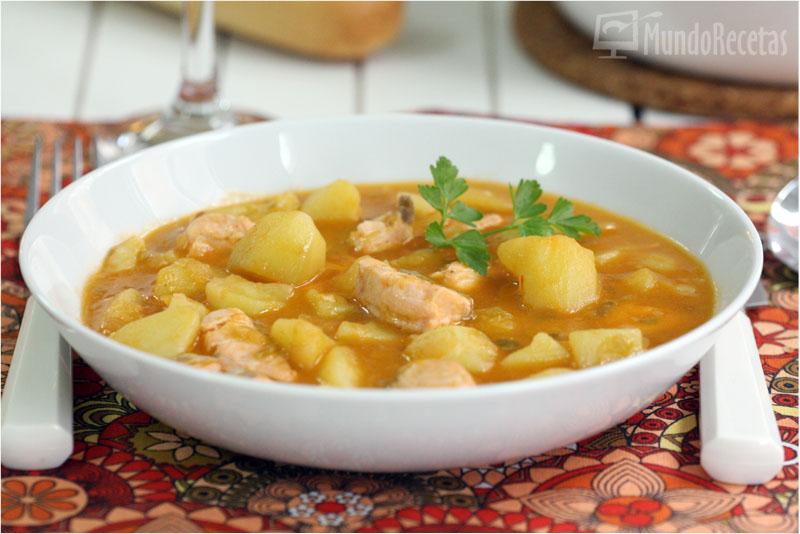 patatas con salmon thermomix