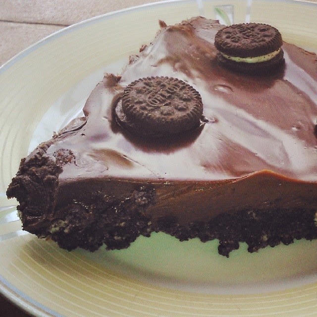 Tarta de Oreo y chocolate