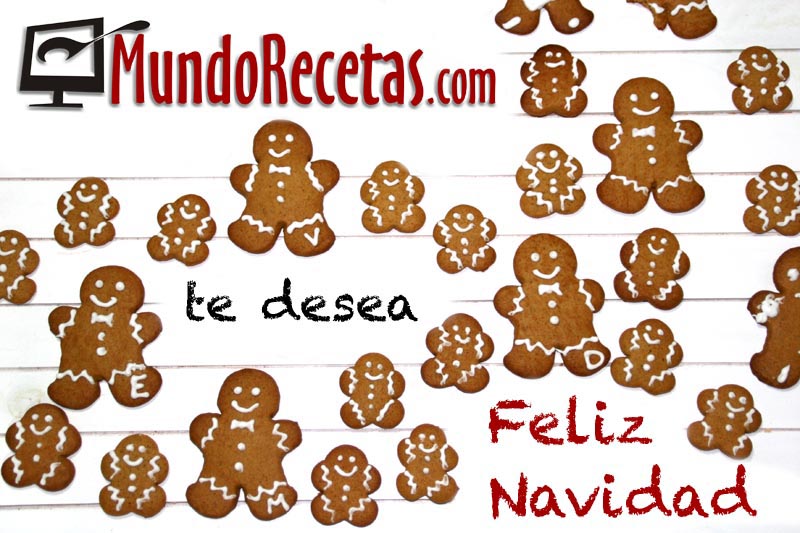 feliz navidad galletas jengibre