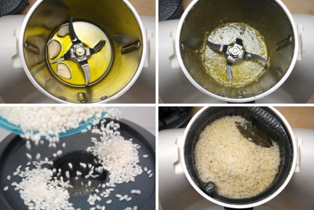 preparacion Arroz blanco de guarnicion con thermomix