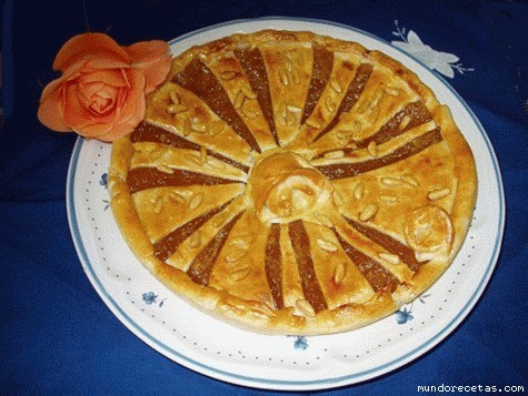 Pastel de almendras y cabello de angel (Th) 