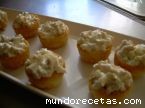 Receta de canapés de pollo 