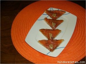 Receta de CANAPES DE SALMÓN