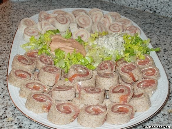 Receta de Canapés variados