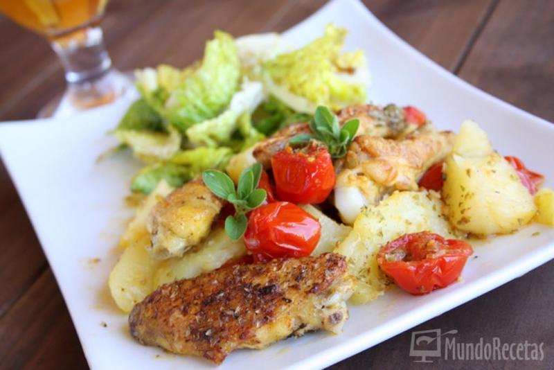 Pollo con Patatas yTomates Jamie Oliver final1.jpg