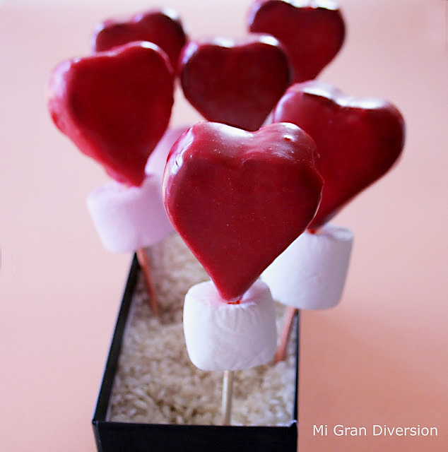 Cake Pops para San Valentín por Mi Gran Diversión