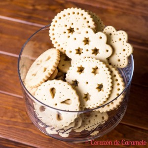 Doily biscuits o galletas de encaje por Beagala