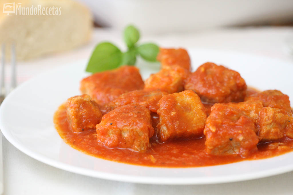 Magro con tomate en Thermomix