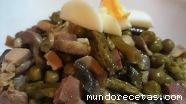 Menestra de champiñones