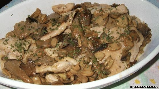 Receta de Pavo al estragón Receta de Pavo al estragón