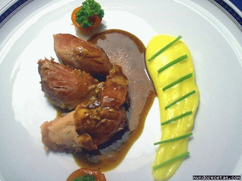 Receta de Codillo con salsa de miel Receta de Codillo con salsa de miel
