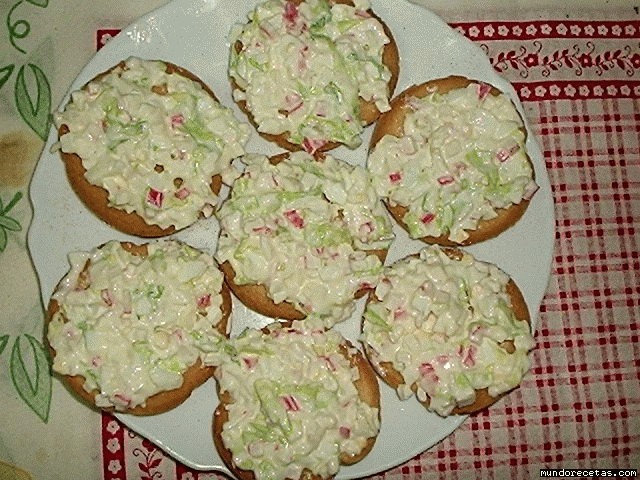 Receta de sucedaneo de cangrejo Receta de sucedaneo de cangrejo