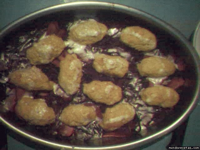 Receta de GRATEN DE LOMBARDA Y ÑOQUIS DE MIJO Receta de GRATEN DE LOMBARDA Y ÑOQUIS DE MIJO